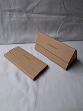 Karen Millen Foldable Hard Glasses Case Cream/blush Peach Color With Magne