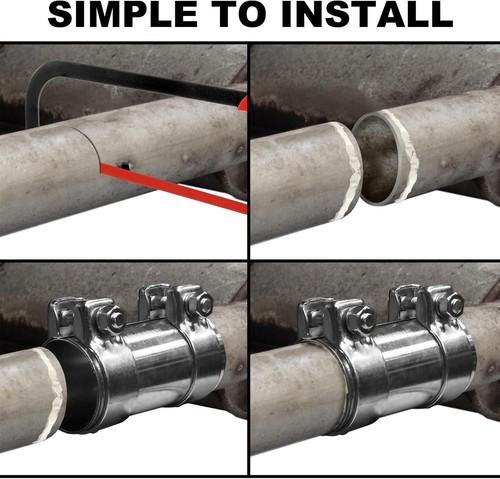 Car van exhaust - pipe, connector