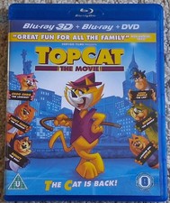 TOP CAT THE MOVIE BLU-RAY 3D +