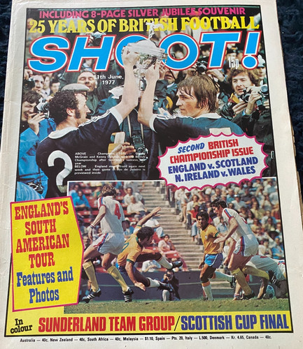 Shoot magazine 1977 - magazine, 11.6.1977