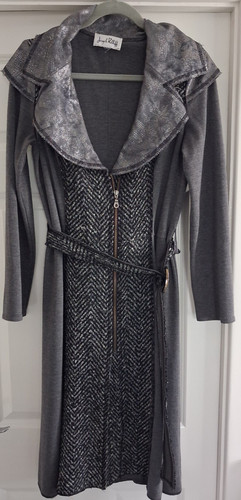 Joseph ribkoff grey long - joseph,