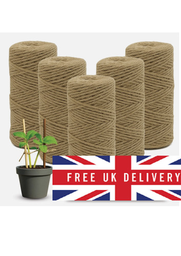 200m jute twine string 2mm - 50-200m,