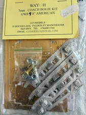 O GAUGE WAYOH COACH BOGIE KIT