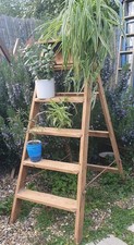 Vintage Wooden Step Ladder