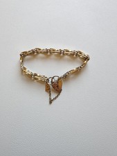 Pierre Cardin Vintage Gate Bracelet Gold Plated 70's