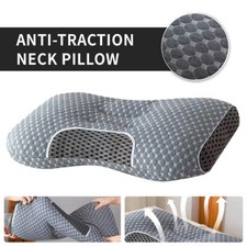 Ergonomic Memory Foam Pillow For Cervical Neck Shoulder Orthopedic Pain Relief