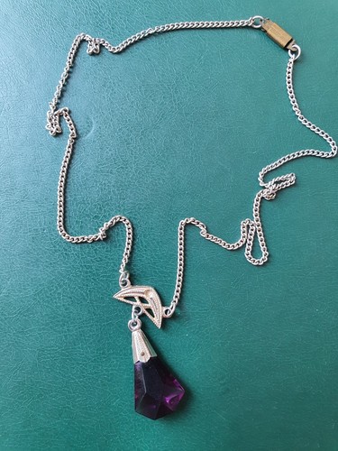 Vintage jewelry purple stone - jewelry,,