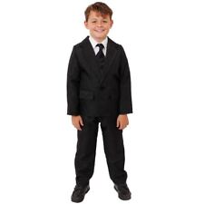 CHILD'S BLACK SUIT BOYS FANCY