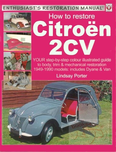 2cv citroen restoration - restoration, manual