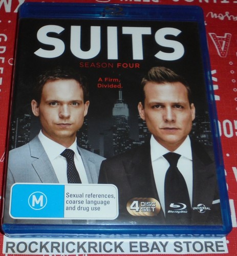 Suits season four blu ray - four, blu-ray