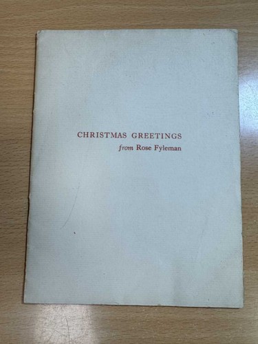 Christmas greetings rose - greetings, by