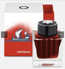 Montblanc Ink Bottle 50ml Red Meisterstück The Olympic Heritage Collection