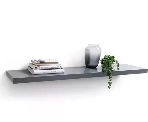 Habitat grey floating shelf - habitat,