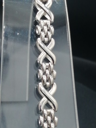 9ct white gold - gold, hugs