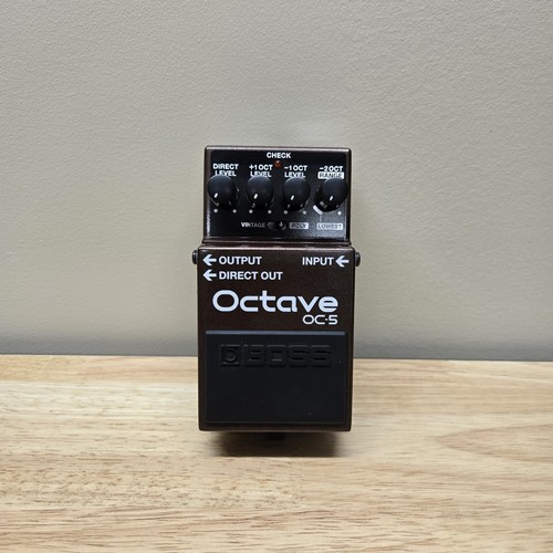 Boss octave guitar bass - oc-5,