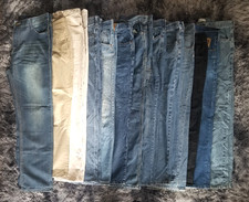 99p NR auction Joblot 13 pairs Men's Lee jeans GRADE B waist sizes 34-42