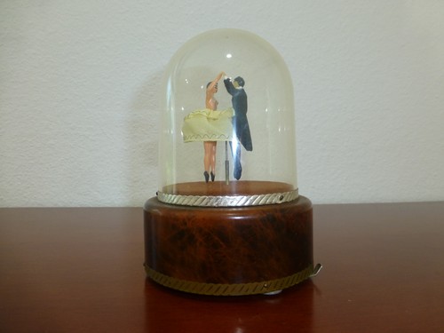 Vintage reuge dancing couple - reuge,