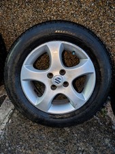Set Of 4 15" Factory Suzuki Swift Wheels With 195/65 R15 Tyres