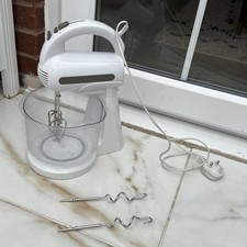 Cake Food Hand & Strand Mixer white- H 34 x D 26 x 18cm