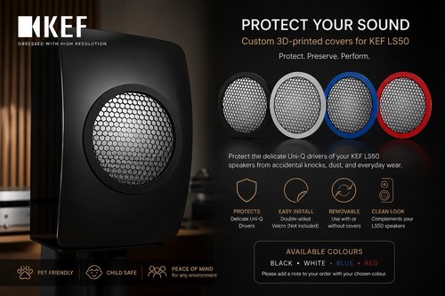 Kef ls50 speaker grills - ls50,