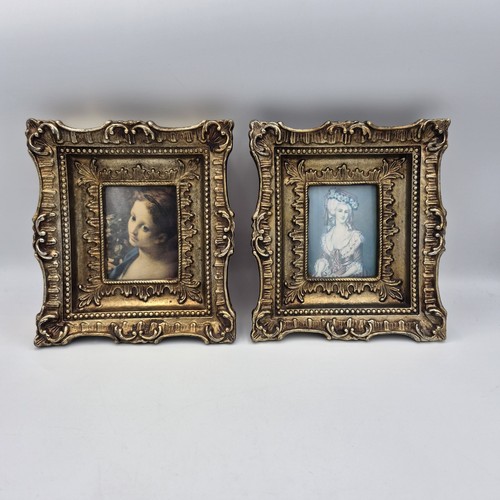 Pair vintage style ornate - of,