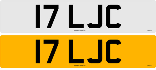 Ljc private plate - 17,