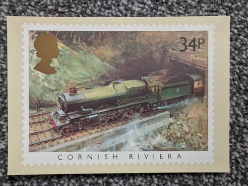 Famous trains postcard - phq, 81