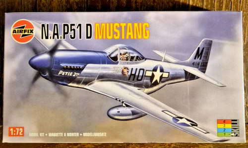 Airfix north american 51d - american, p‑51d