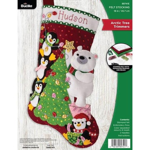 Bucilla felt christmas - 18",