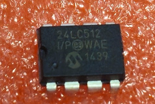 16x microchip 24lc512 p - microchip, 24lc512-i/p