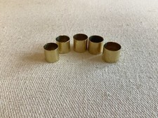 x5 Brass Collars  For Walking Stick Making