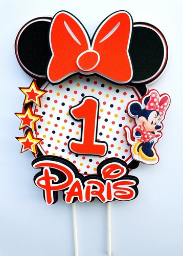 Personalised minnie mouse - personalised, cake