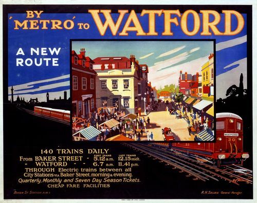 Vintage watford metro - vintage,