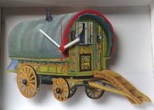  WOODEN WALL CLOCK IN THE