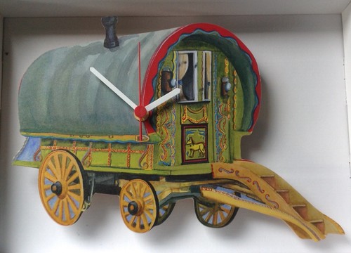 Wooden wall clock the - , in