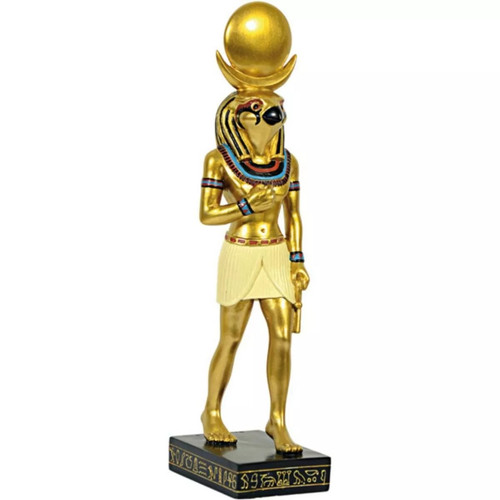 Egyptian god horus with sun - egyptian,
