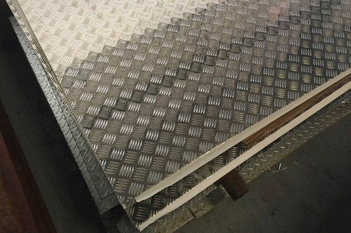 Aluminium tread plate - aluminium, /