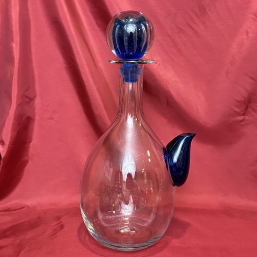 Vintage blenko 6715 - vintage, decanter