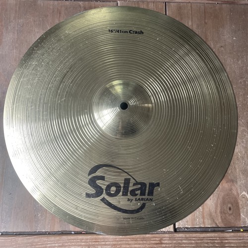 Solar sabian crash - solar, 16”