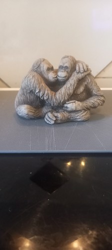 Concrete lovely orangutan - concrete,