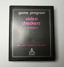 VIDEO CHECKERS ATARI
