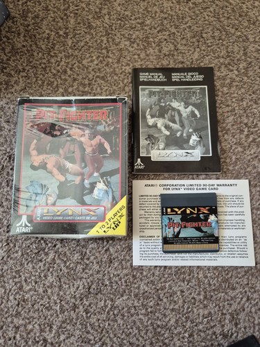 Pitfighter atari lynx - atari,
