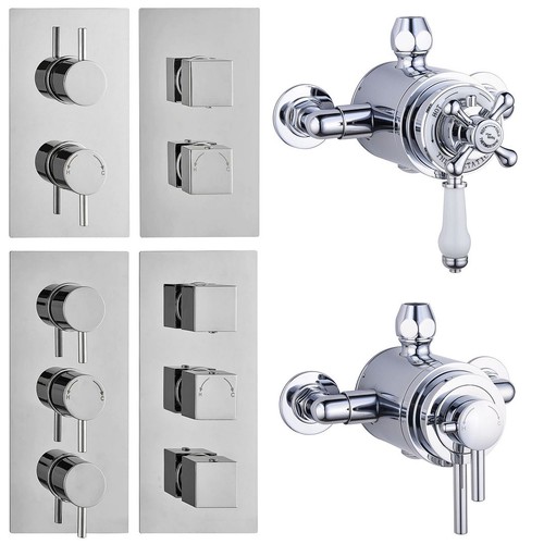 Concealed thermostatic shower - thermostatic,