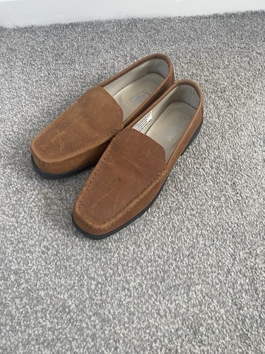 Tan shoes leather cotton - shoes,