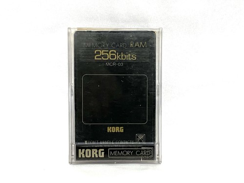 Korg mcr 256kbit ram memory - mcr-03,