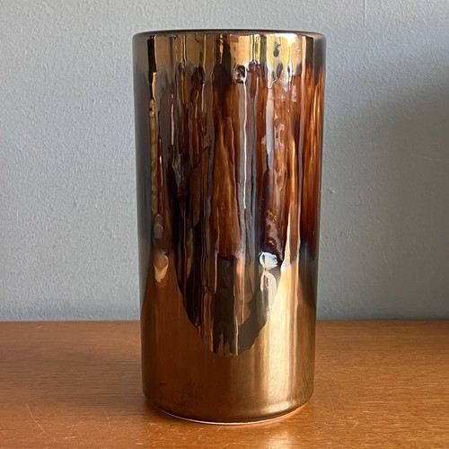 Poole pottery cylinder vase - cylinder,