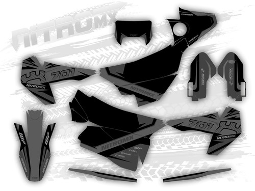 Graphics kit fits husqvarna - kit,