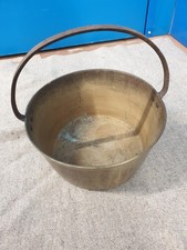 antique copper jam pan