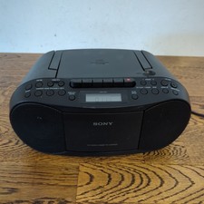 Sony CFD-S70 Black Portable