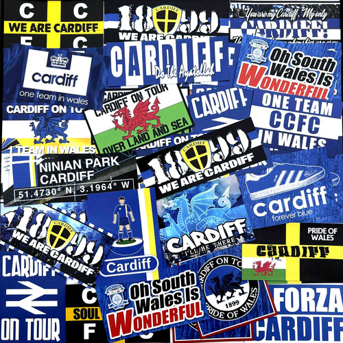 100 cardiff city - 100, x